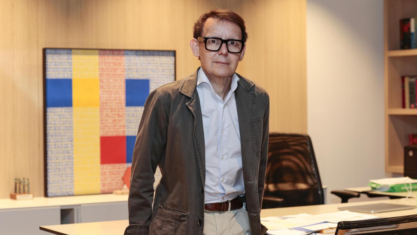 José Antonio Belso, director de Suma Gestión Tributaria, en su despacho.