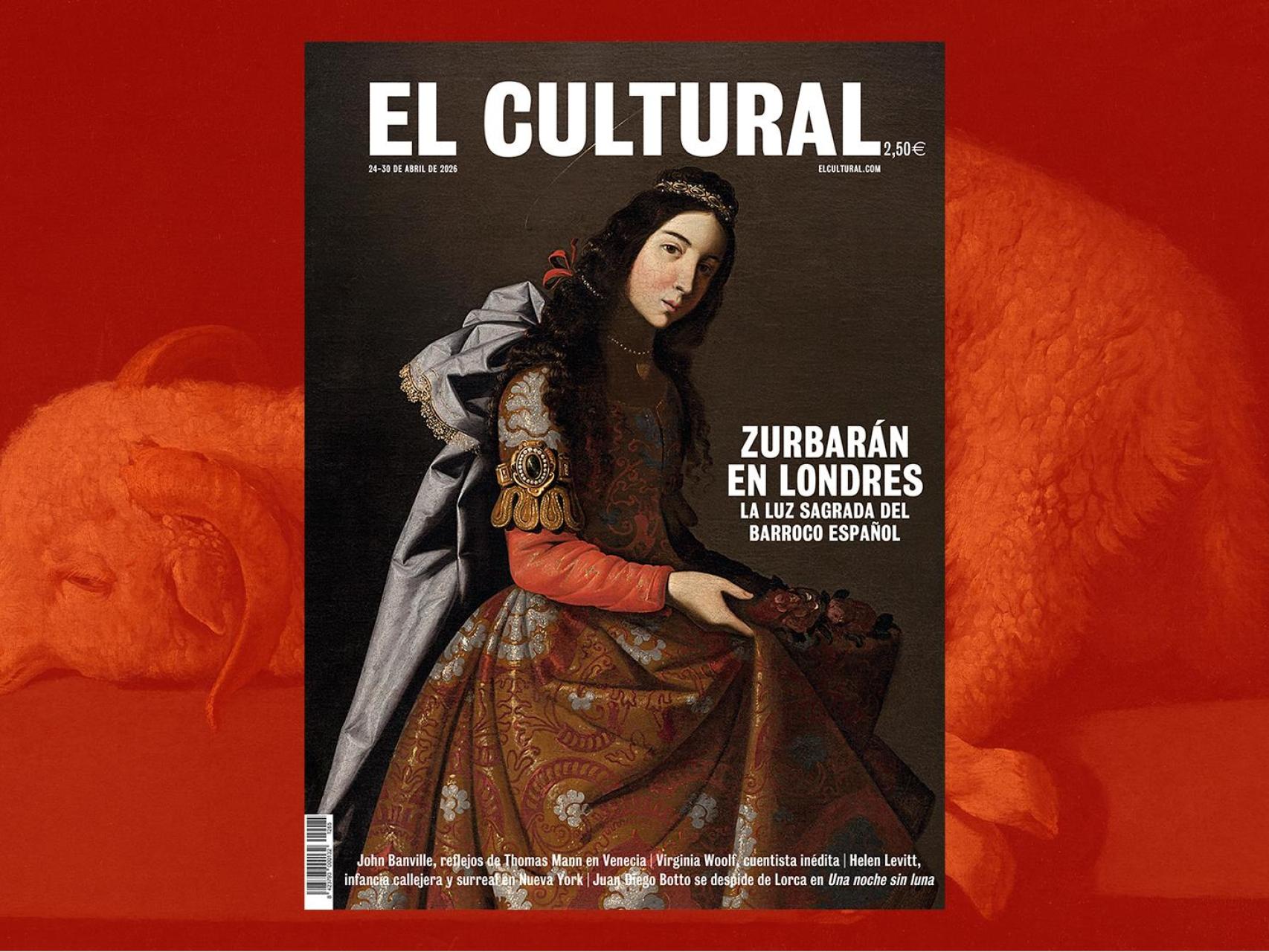 'Santa Casilda', 1635, de Francisco de Zurbarán en la portada de El Cultural del 24 de abril de 2026. Foto: Museo Thyssen-Bornemisza. 