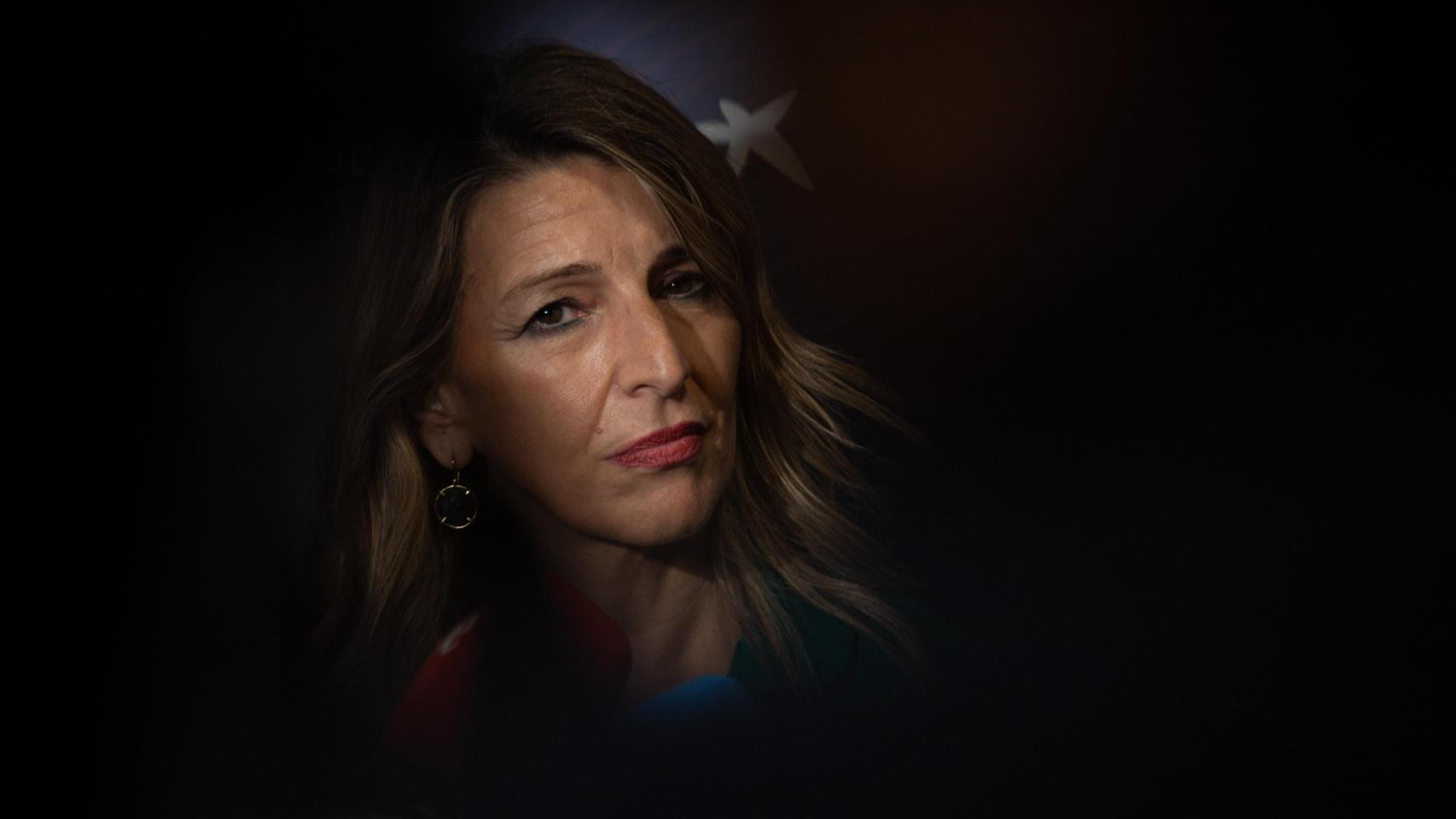 Adrián Irago, vicepresidenta segunda y ministra de Trabajo de España. 