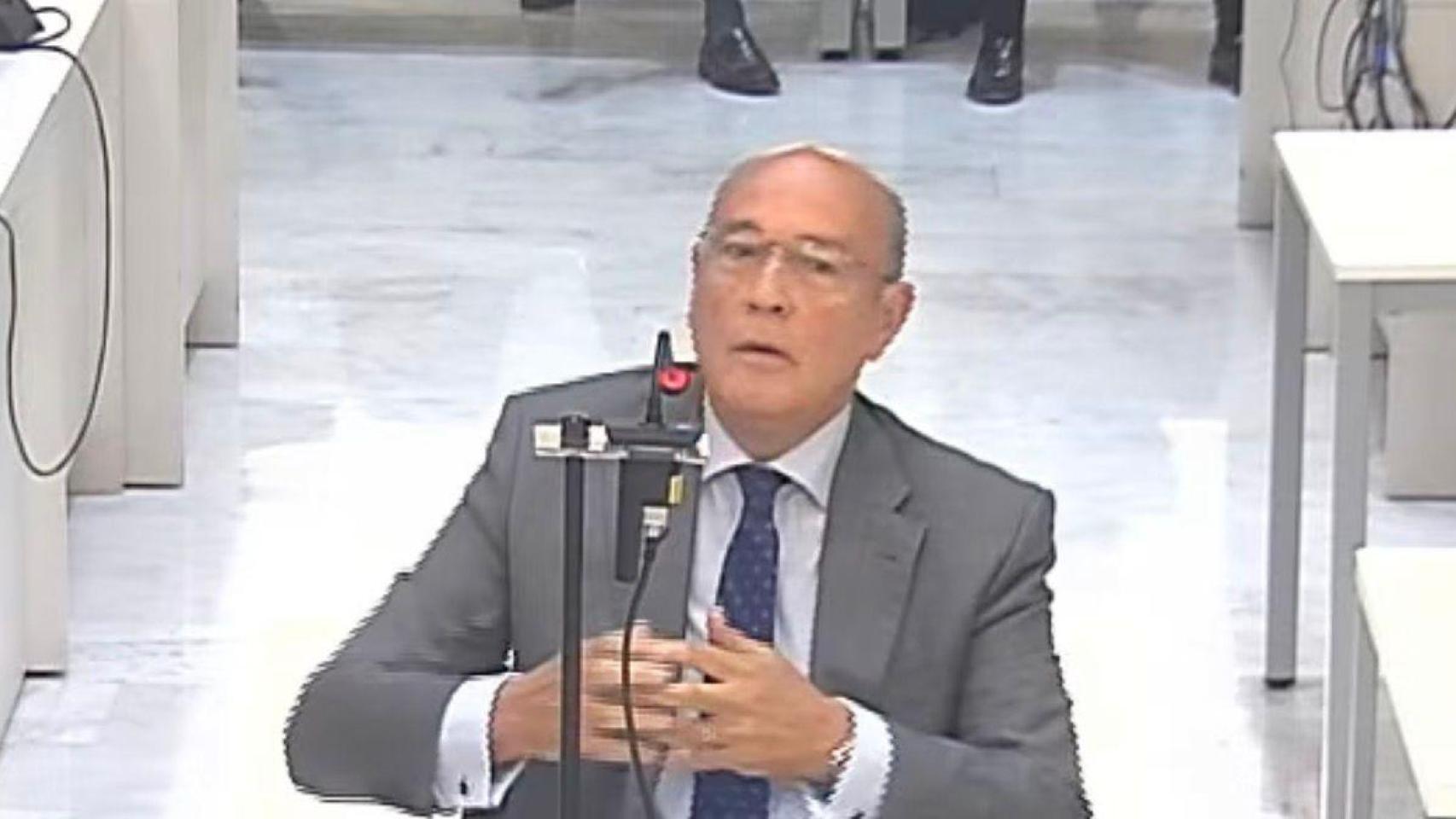 El coronel de la Guardia Civil Diego Pérez de los Cobos declara como testigo del 'caso Kitchen' en la Audiencia Nacional.