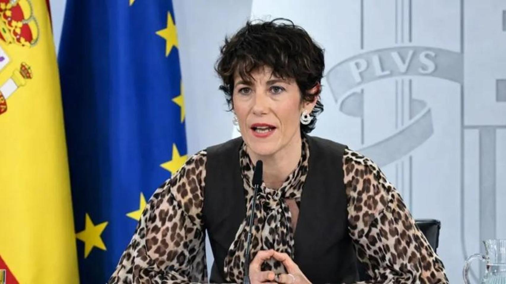 Ministra de Inclusión, Seguridad Social y Migraciones, Elma Saiz.