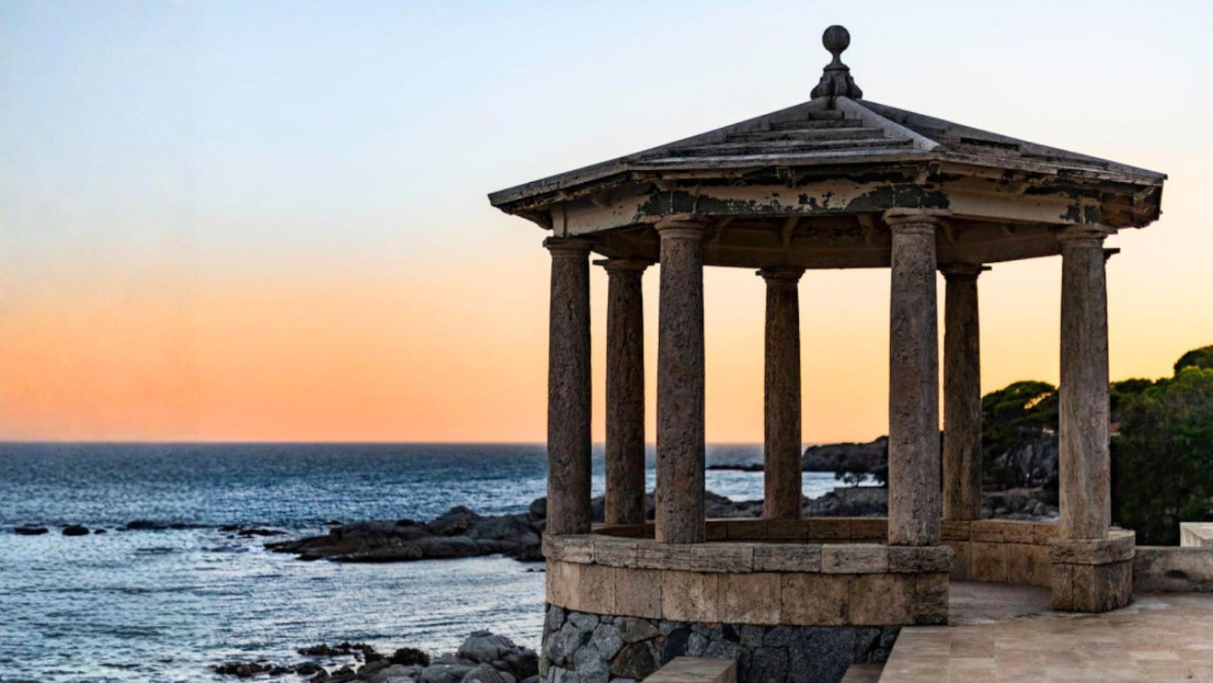 El Templete de S'Agaró en Girona. 