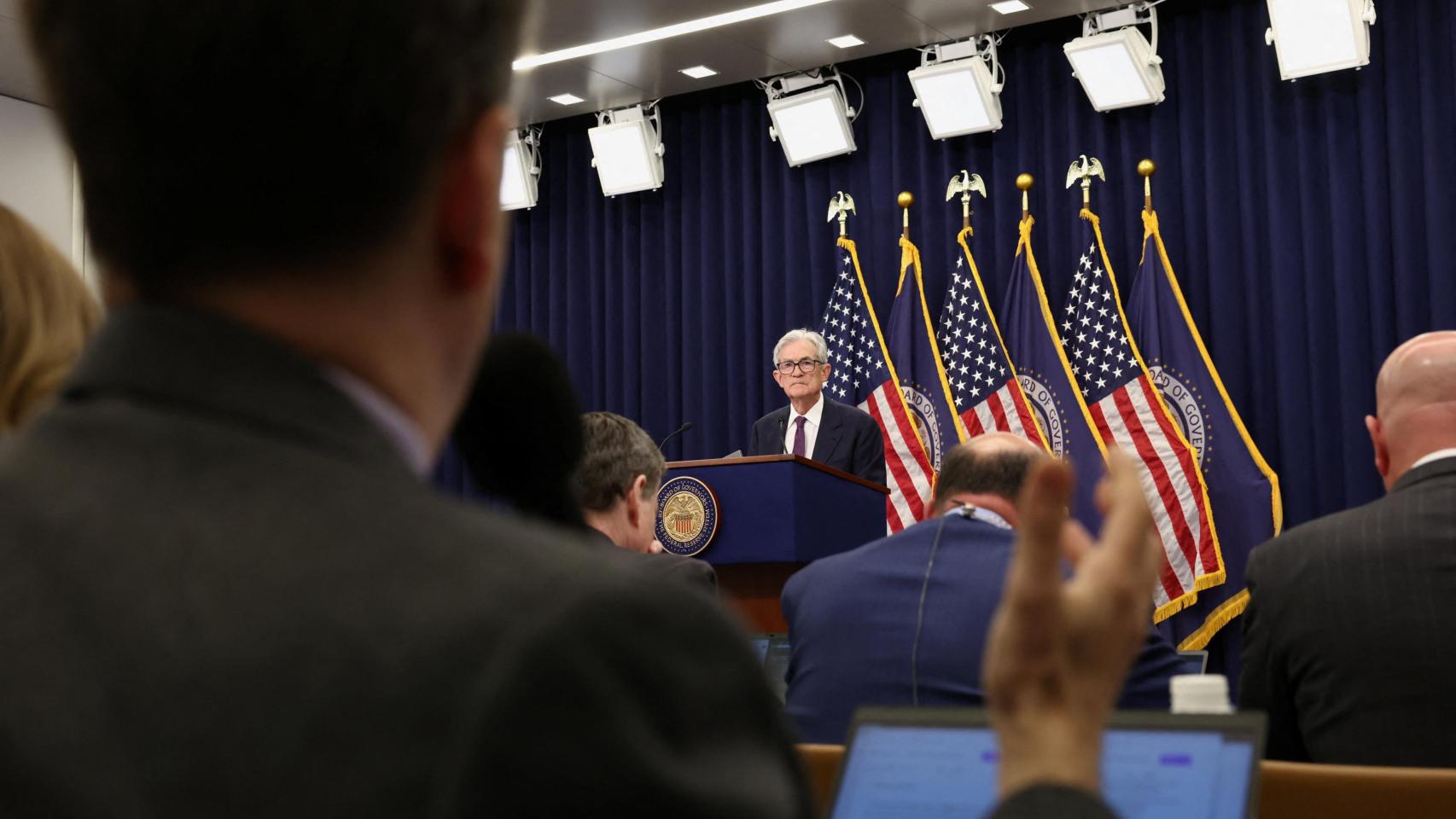 Jerome Powell, presidente de la Reserva Federal de Estados Unidos. 