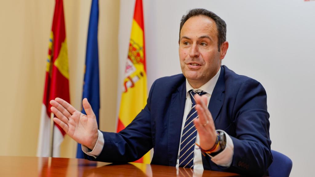 José Antonio Martín Buro durante la entrevista concedida a EL ESPAÑOL de Castilla-La Mancha.