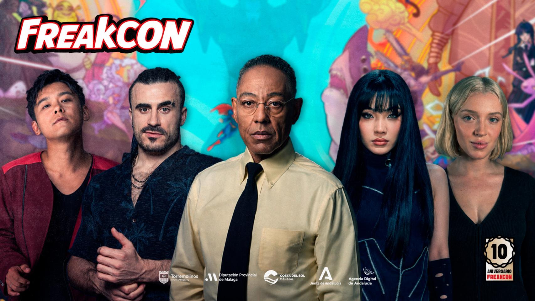 Invitados de Freakcon.