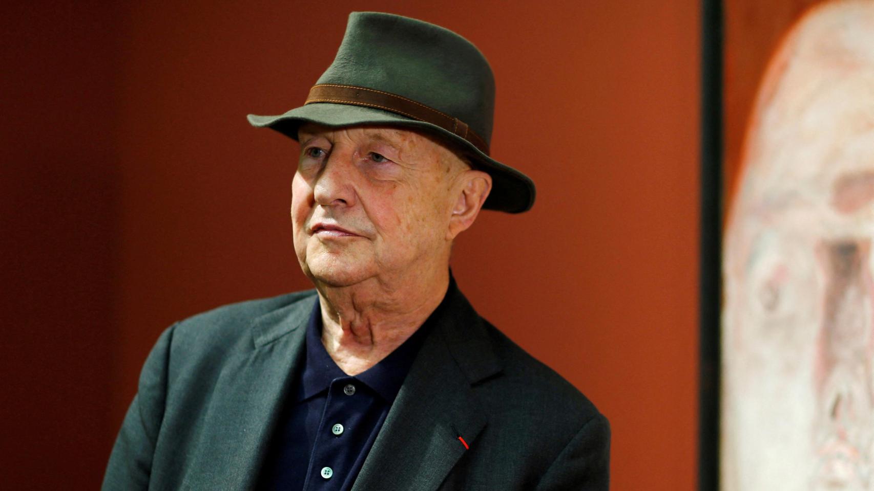 Georg Baselitz en el Museo Staedel de Fráncfort en 2016. Foto: REUTERS/Ralph Orlowsk