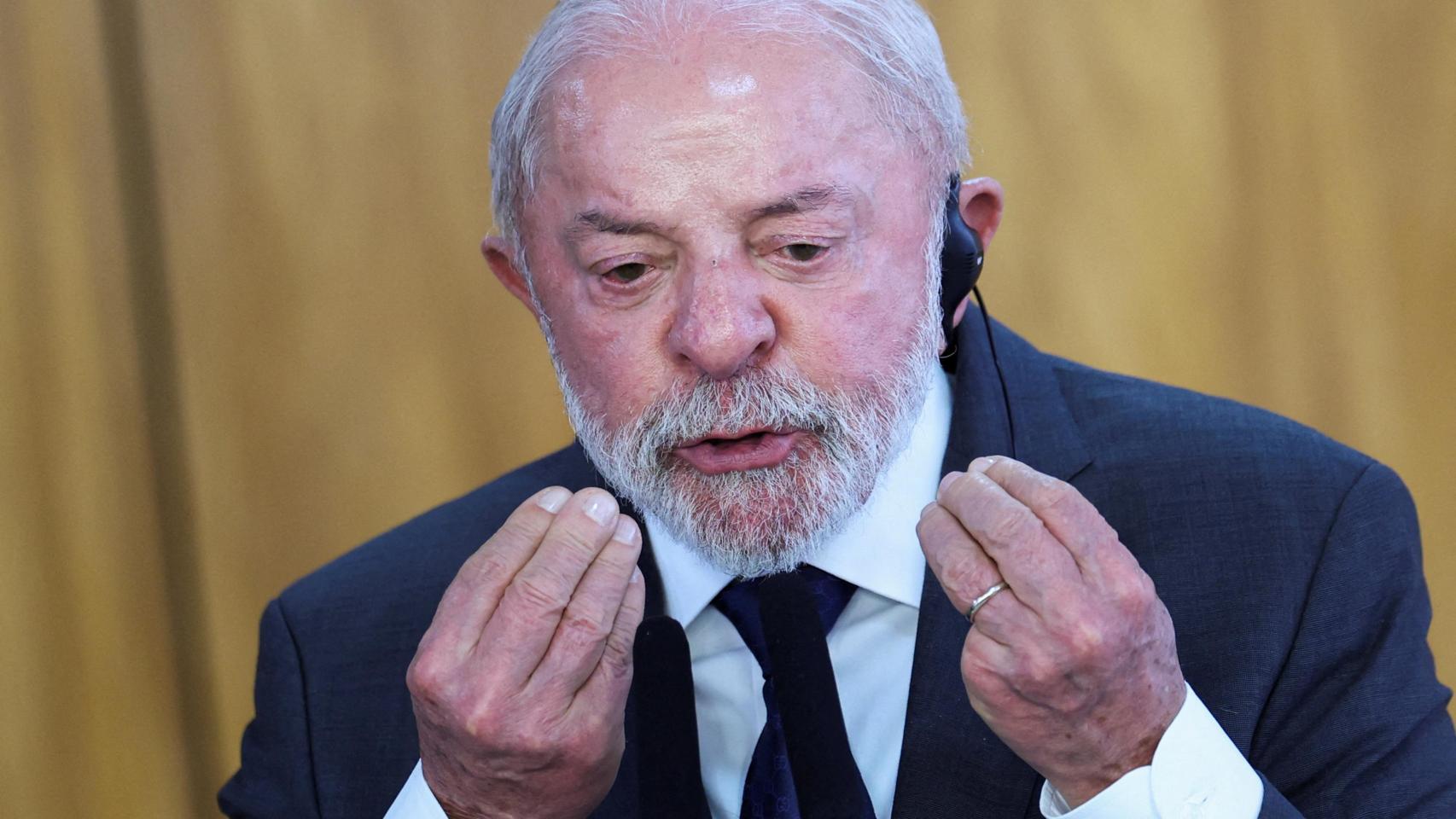 El presidente de Brasil , Luiz Inácio Lula da Silva, en una imagen de archivo.