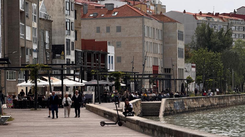 Paseo marítimo de Bouzas, a 1 de mayo de 2026