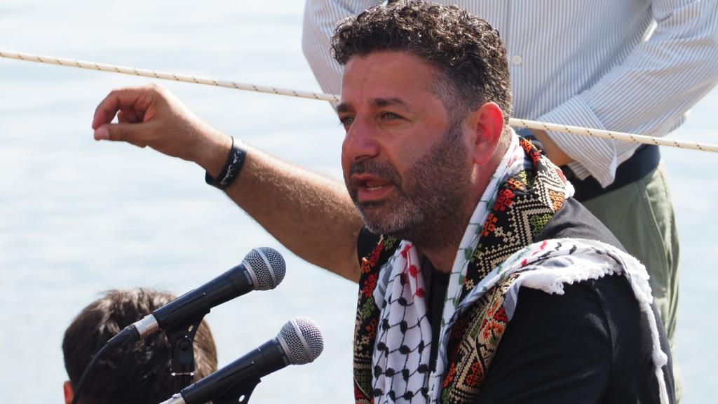 Saif Abukeshek, activista español propalestino, detenido por Israel