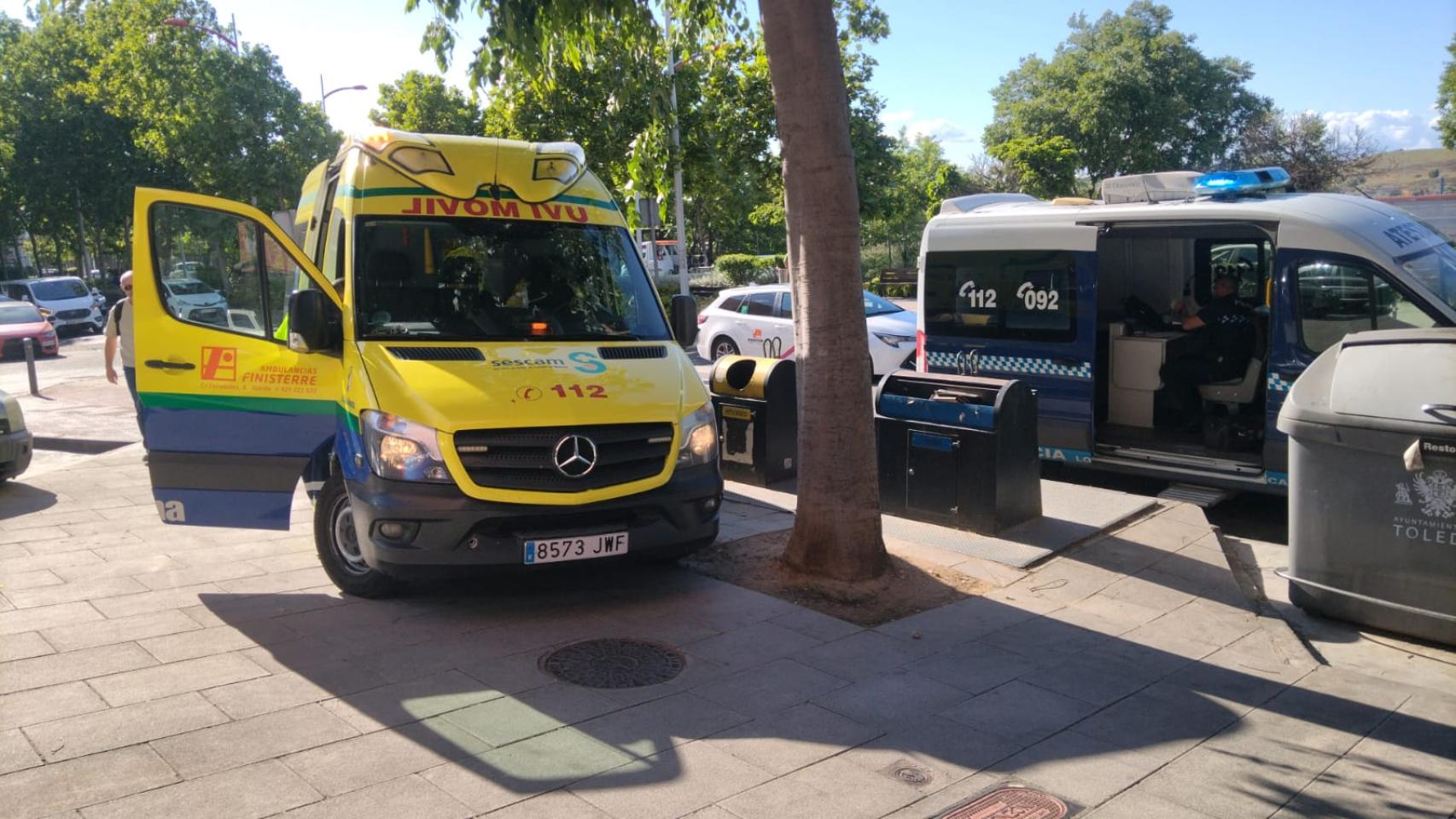 Imagen del lugar del atropello.