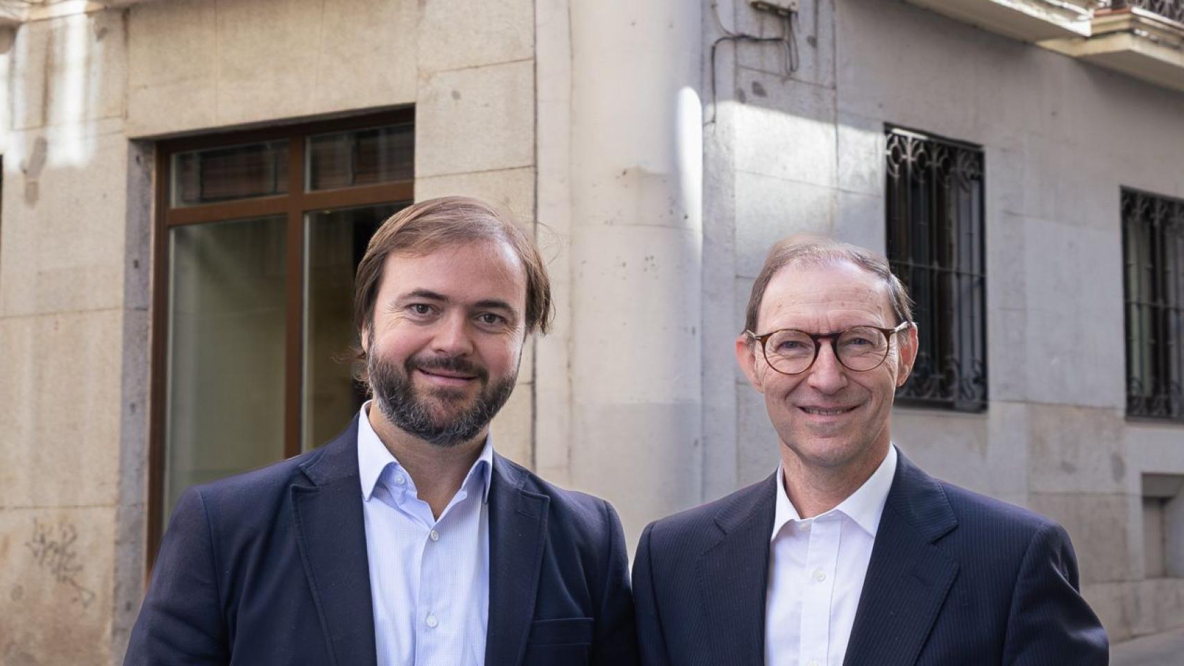 Gonzalo Armenteros, presidente de Soho Boutique Hotels, e Ignacio Urbelz, CEO de Petit Palace. 