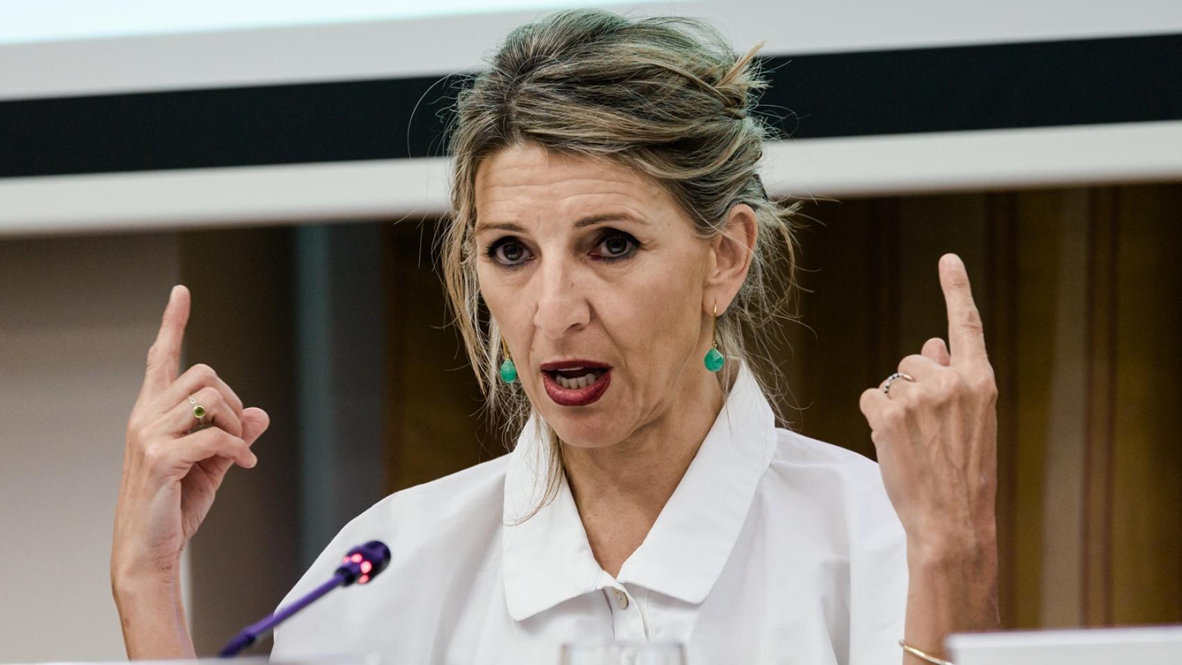 La vicepresidenta segunda y ministra de Trabajo y Economía Social, Yolanda Díaz.