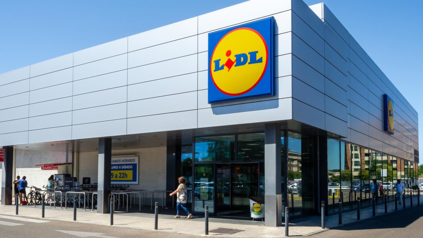 Fachada Lidl. 