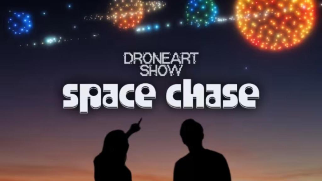 Fever Drone Art Space Chase