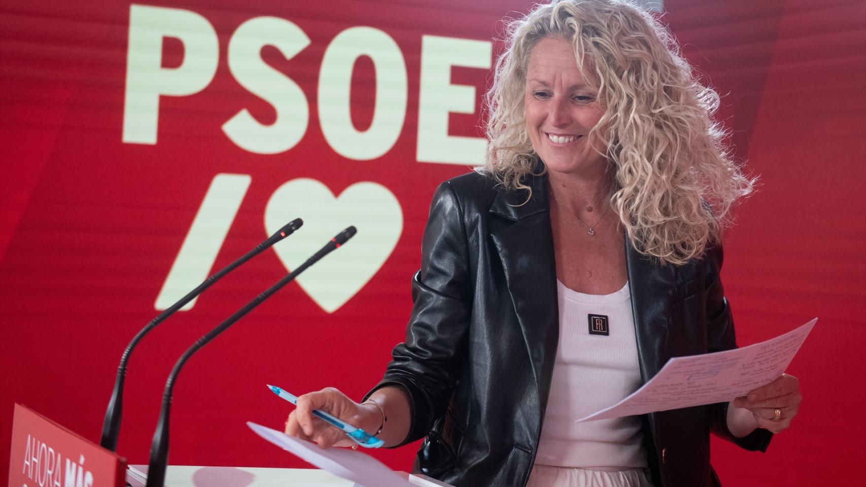 Montse Mínguez, portavoz del PSOE en el Congreso de los Diputados. 