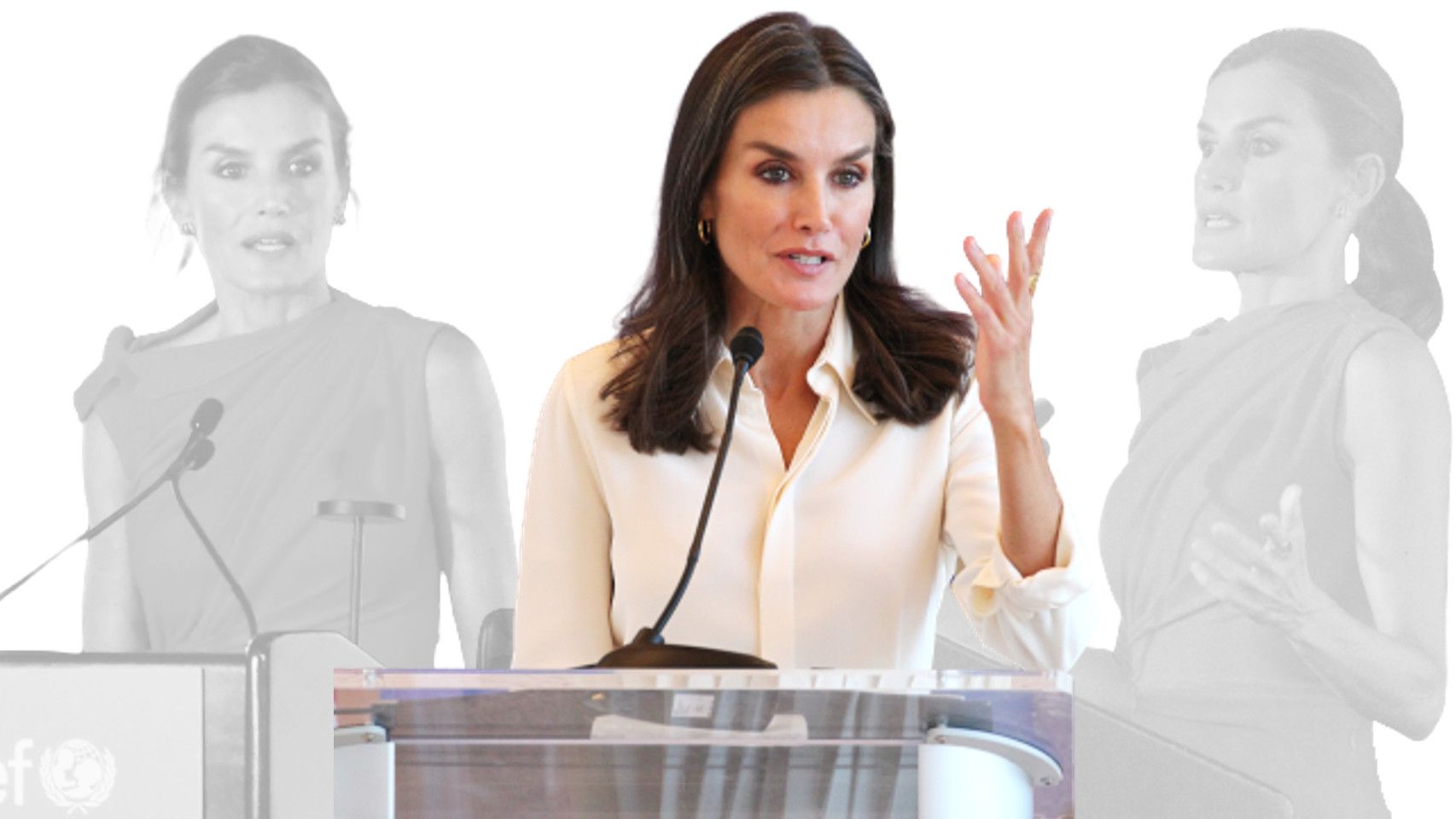 Los discursos de Letizia han sido muy aplaudidos en Nueva York.