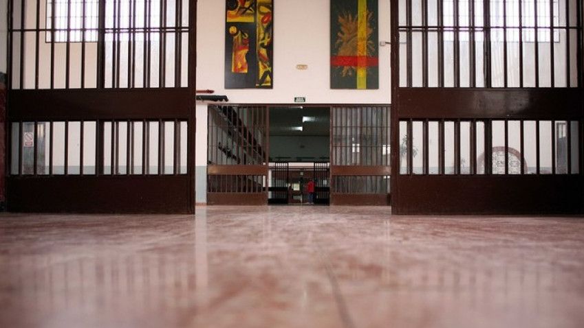 Interior del centro penitenciario la Torrecica de Albacete.