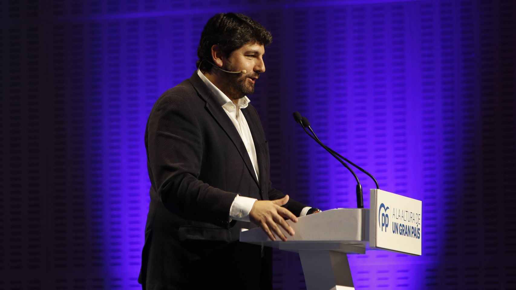 El presidente de la Región de Murcia, Fernando López Miras.