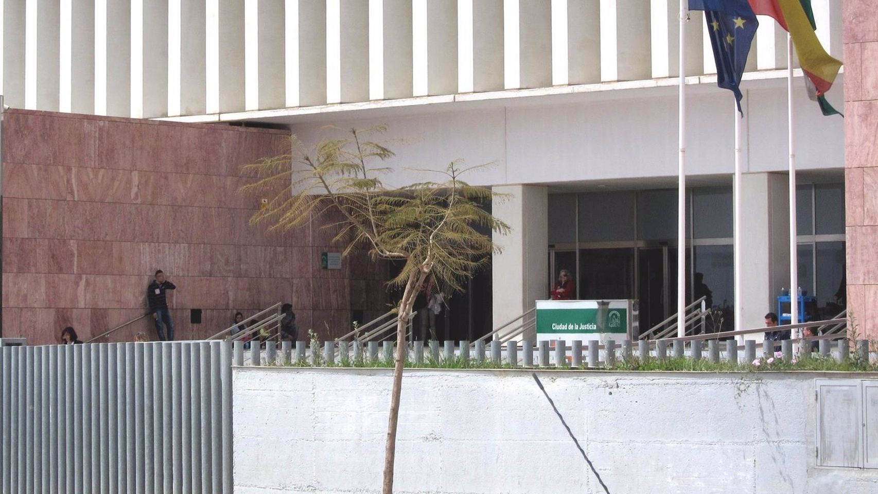 Una imagen de la Ciudad de la Justicia de Málaga.