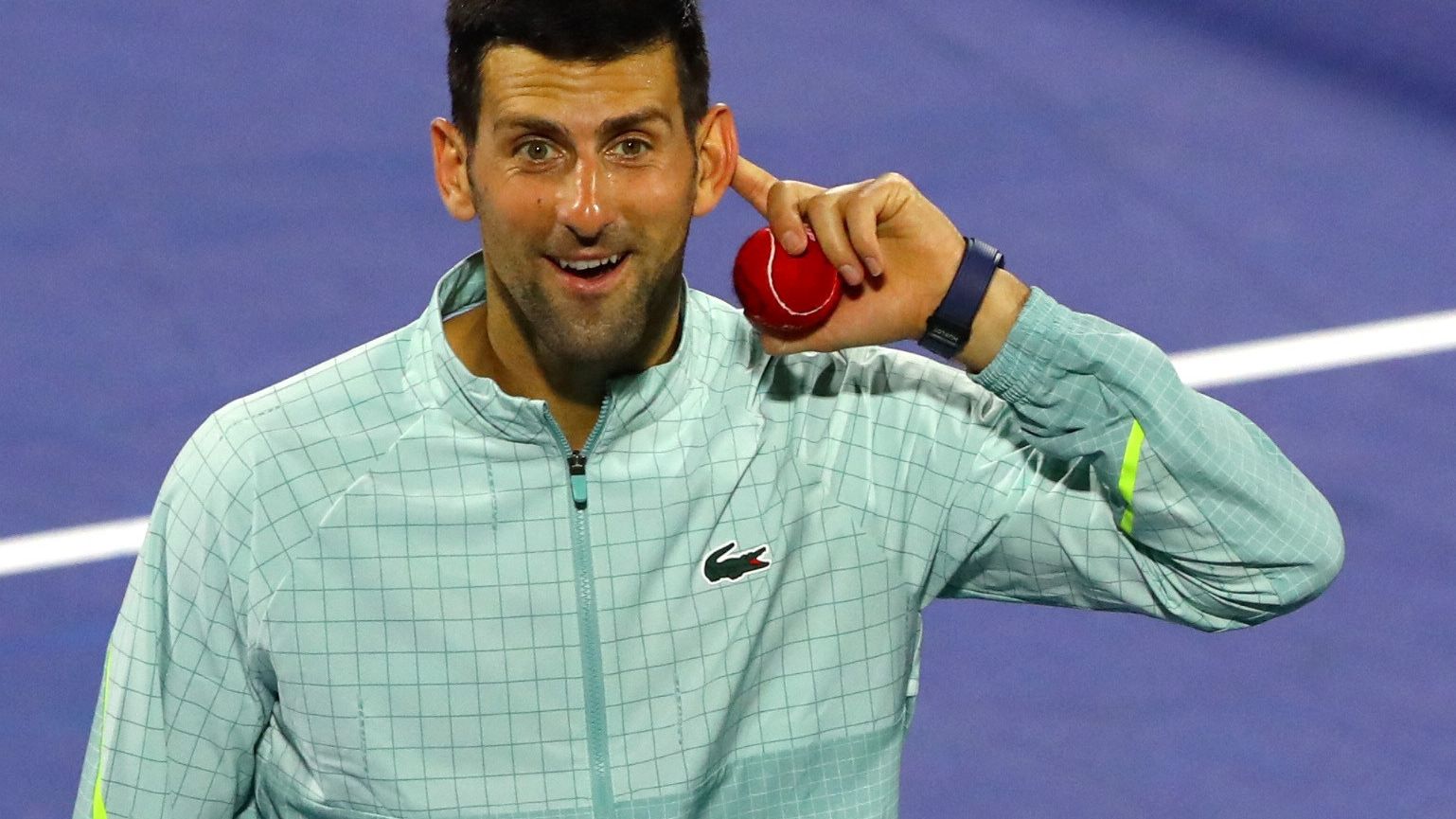Novak Djokovic, en el ATP de Dubái
