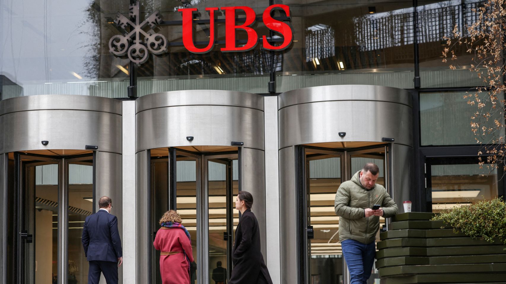 Oficinas centrales de UBS en Suiza.