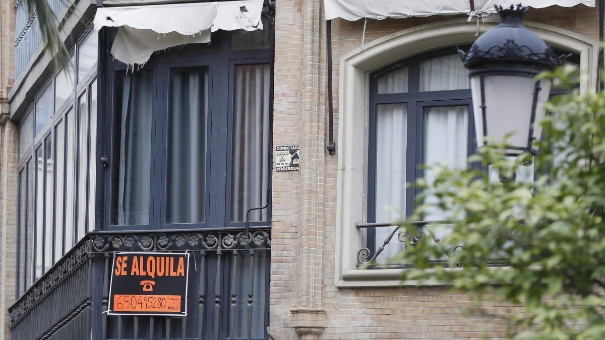Una vivienda en alquiler, en imagen de archivo.