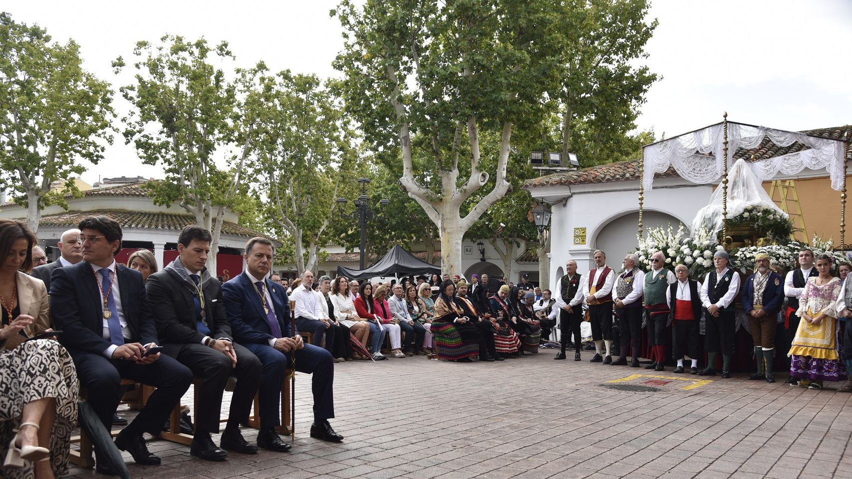 Misa en honor a la Virgen de Los Llanos de Albacete. Foto: Ayuntamiento de Albacete.