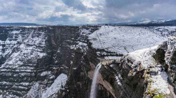 La espectacular cascada del Salto del Nervión en Alava