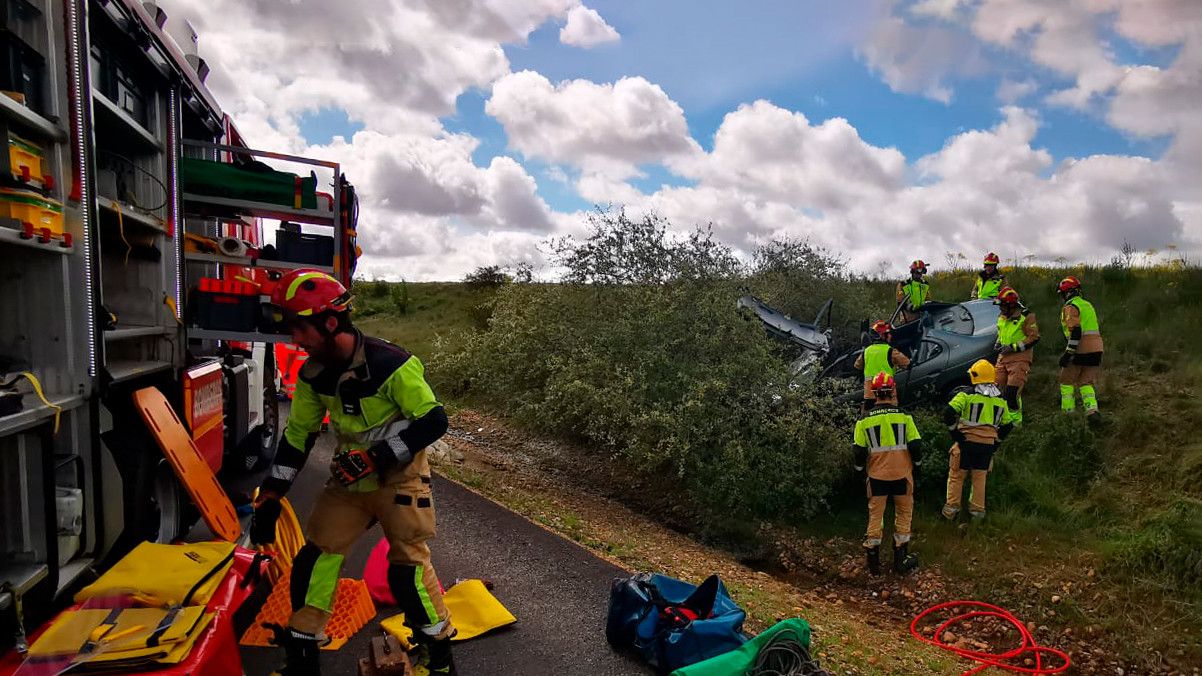 Accidente mortal en Cebrones del Río