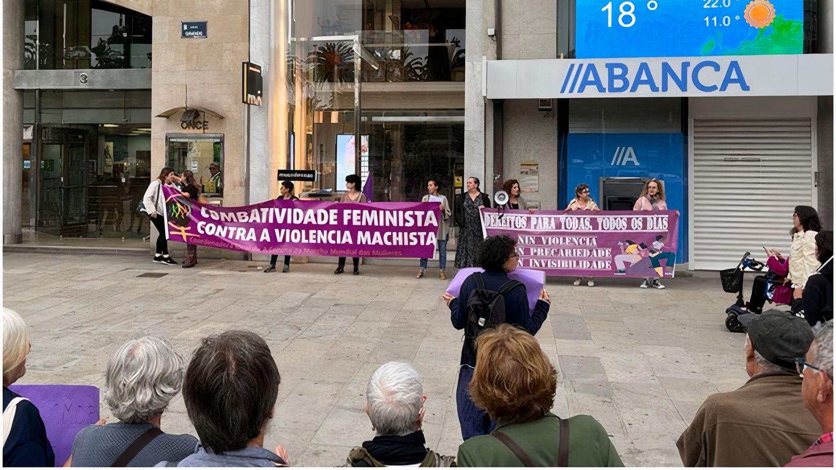 Concentración en el Obelisco de A Coruña este lunes