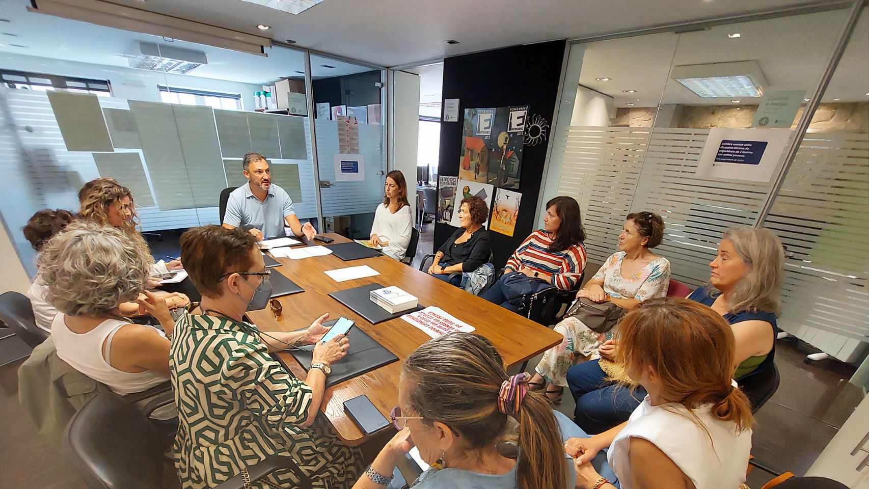 Reunión de la Concellería de Benestar Animal y asociaciones.