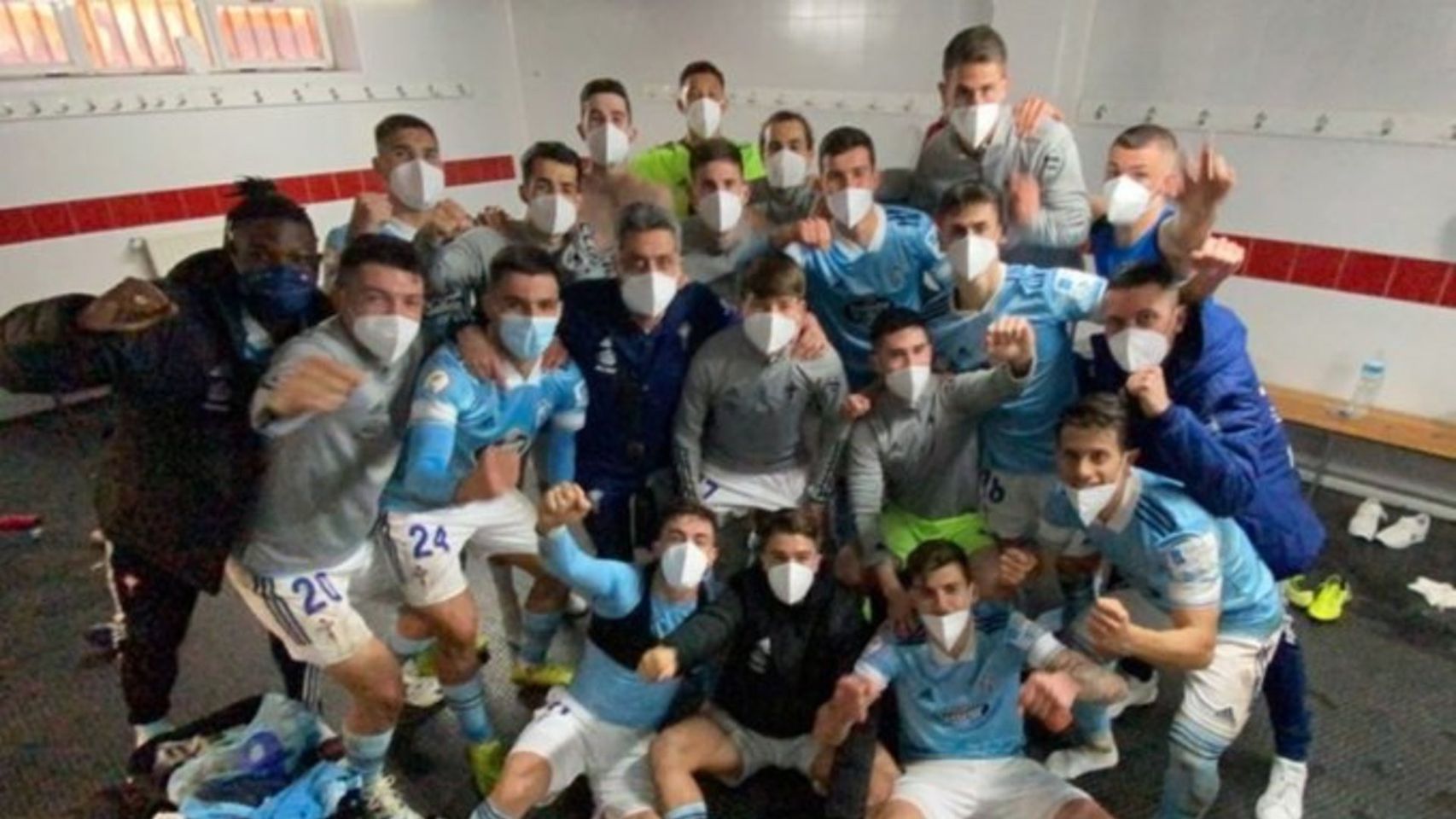 El Celta B celebra su contundente victoria en el campo del Zamora