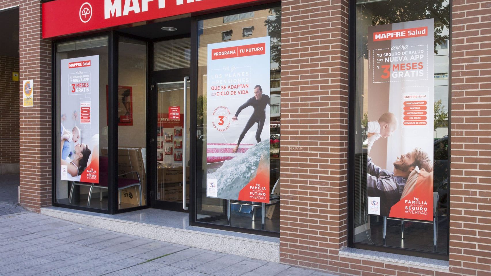 Oficina de Mapfre en San Sebastián de los Reyes.