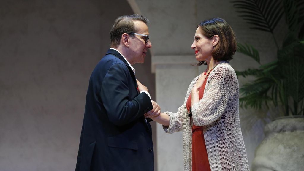 Luis Merlo y Natalia Millán, en 'Conspiranoia'. Foto: EFE/ Sofía Carabias