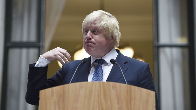 Boris Johnson.