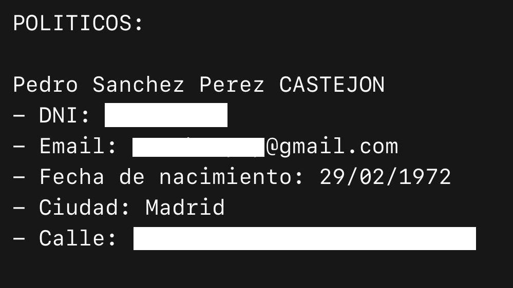La Audiencia Nacional ya no considera terrorista al joven que filtró datos de Sánchez como protesta por «la corrupción»