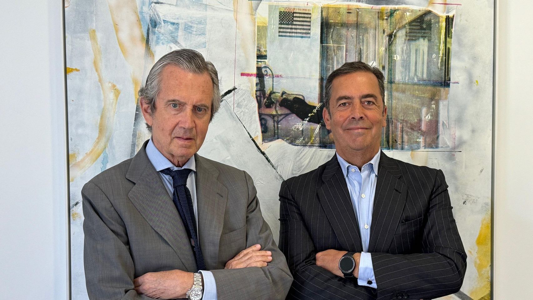 Manuel de Prado (Oquendo Corporate) y Pedro Dañobeitia (Mirabaud).