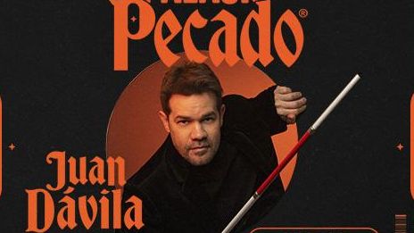 Cartel promocional del espectáculo de Juan Dávila