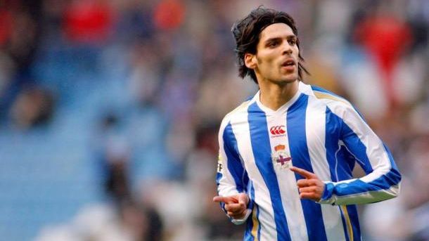 Ángel Lafita, cuando estaba en el Deportivo.