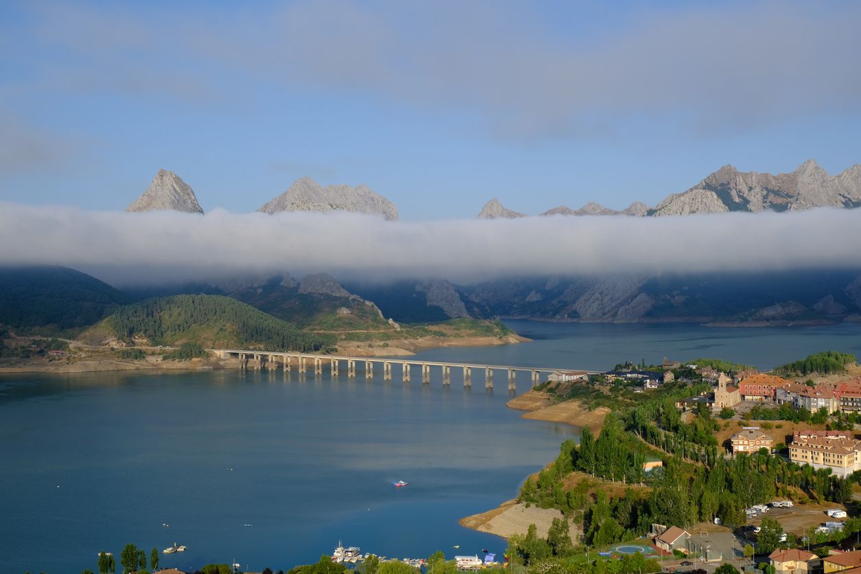 Embalse de Riaño.