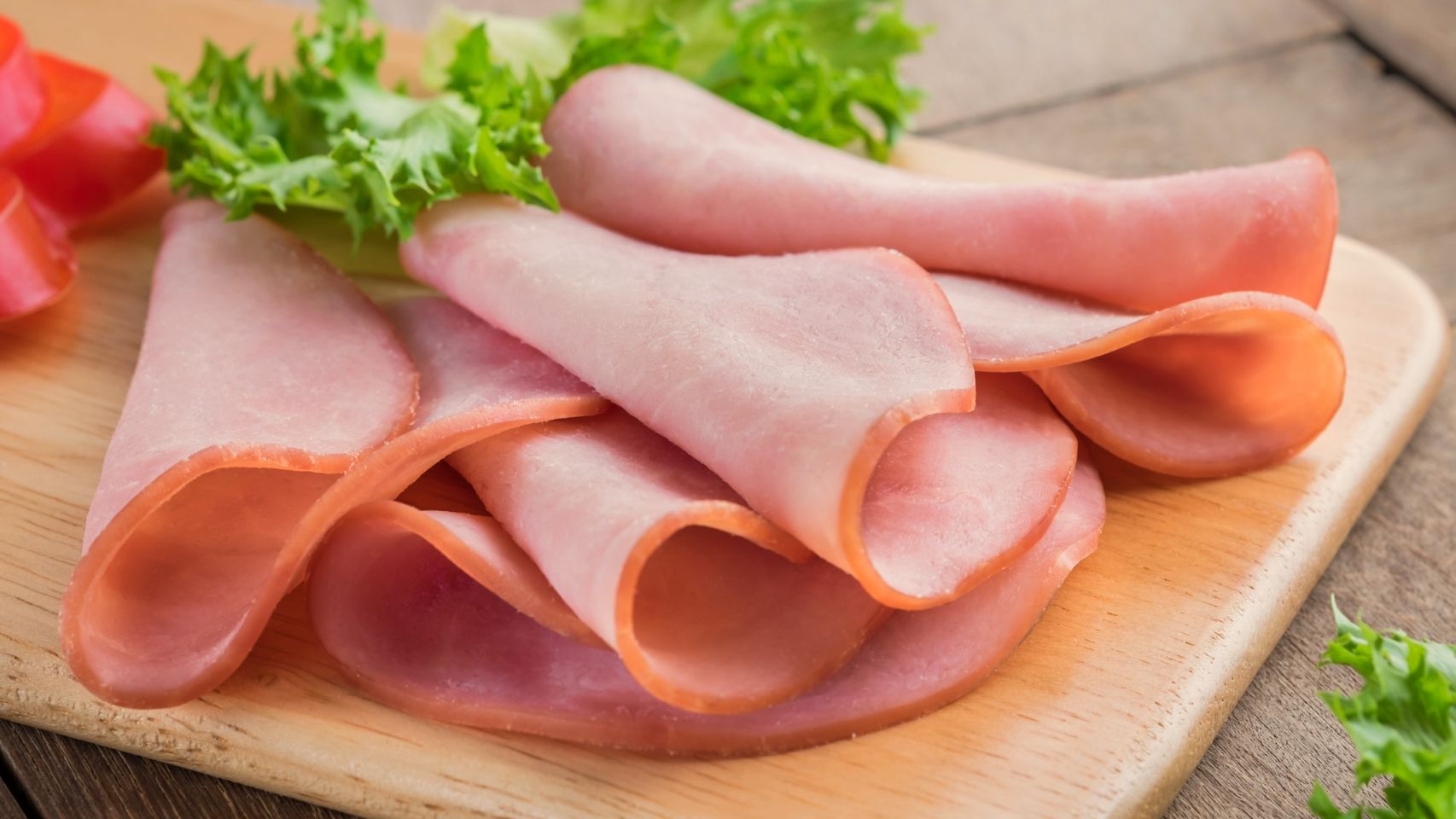 Lonchas de jamón cocido