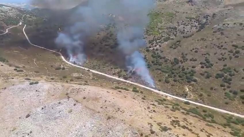 Vídeo del incendio de Alpandeire.