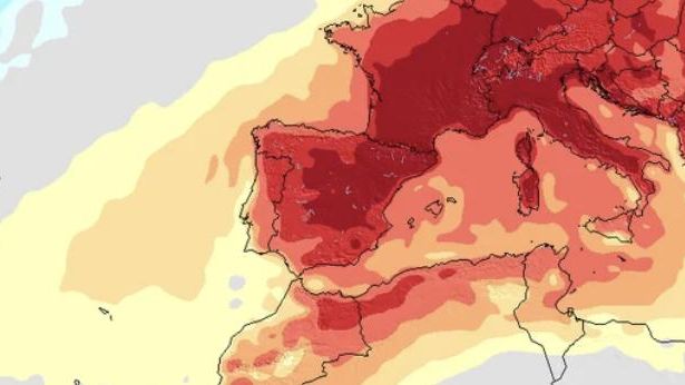 Aemet advierte de máximas de 40ºC en estas zonas