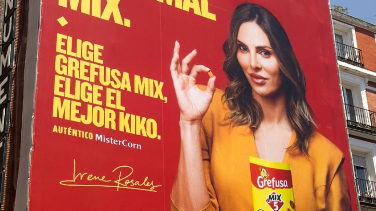 La lona de la polémica.