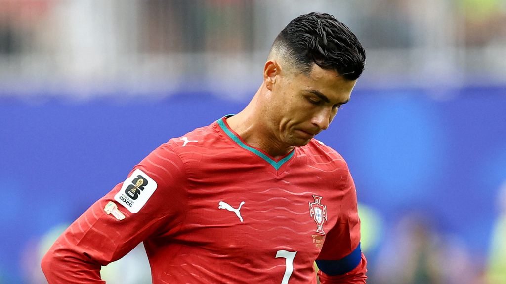 Cristiano Ronaldo contra el Congo