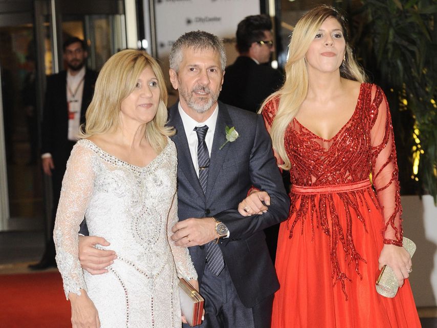 La familia de Leo Messi.