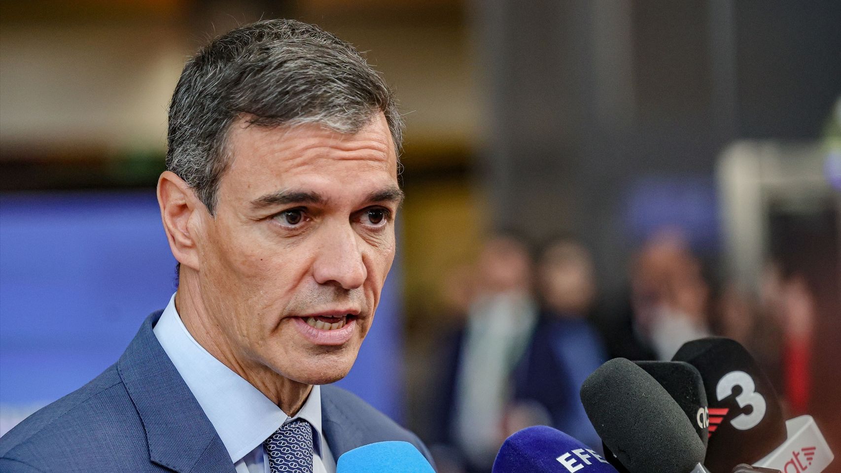 Pedro Sánchez en Bruselas.