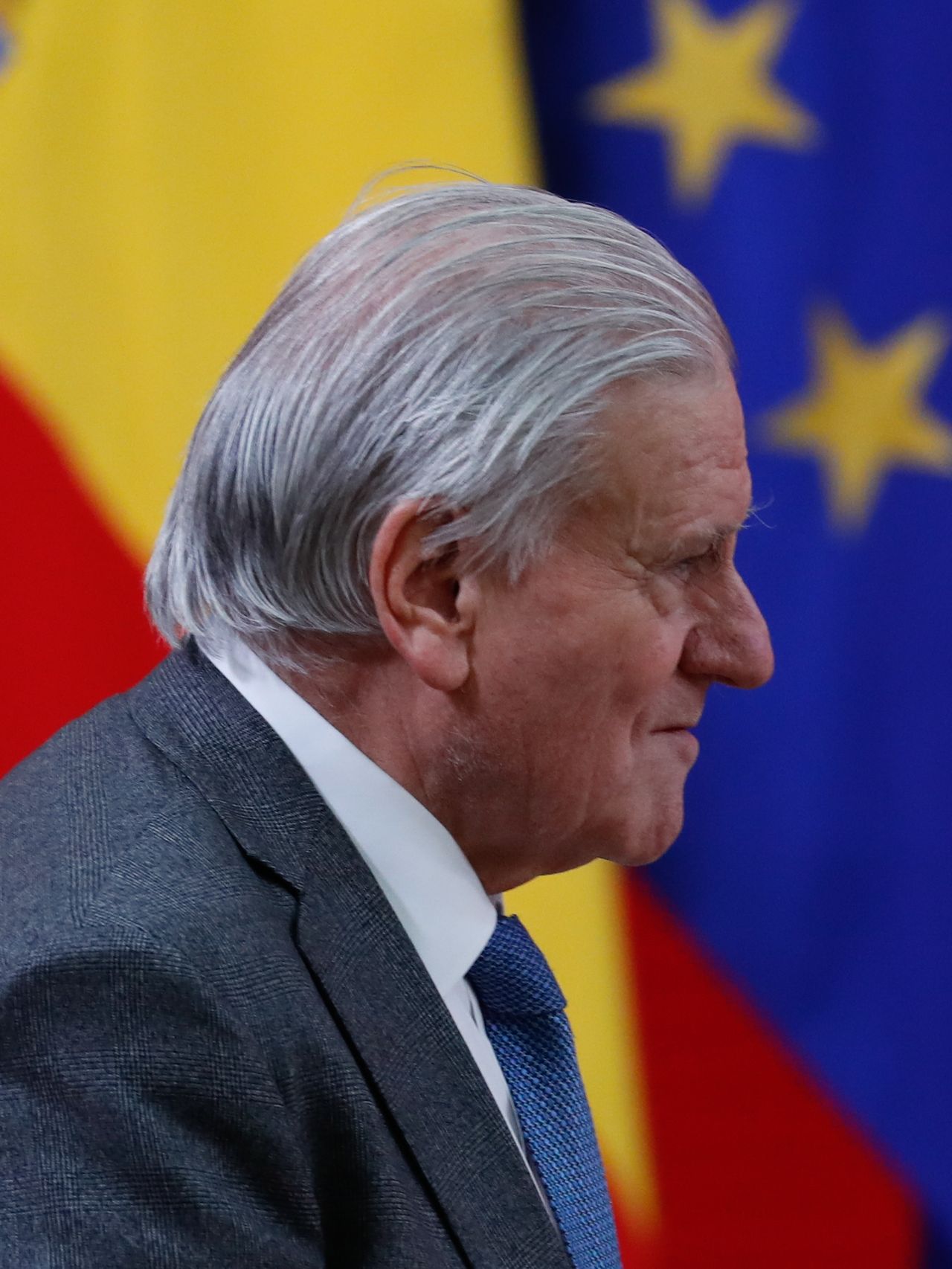 La eminencia mundial de la cardiología en un acto público.