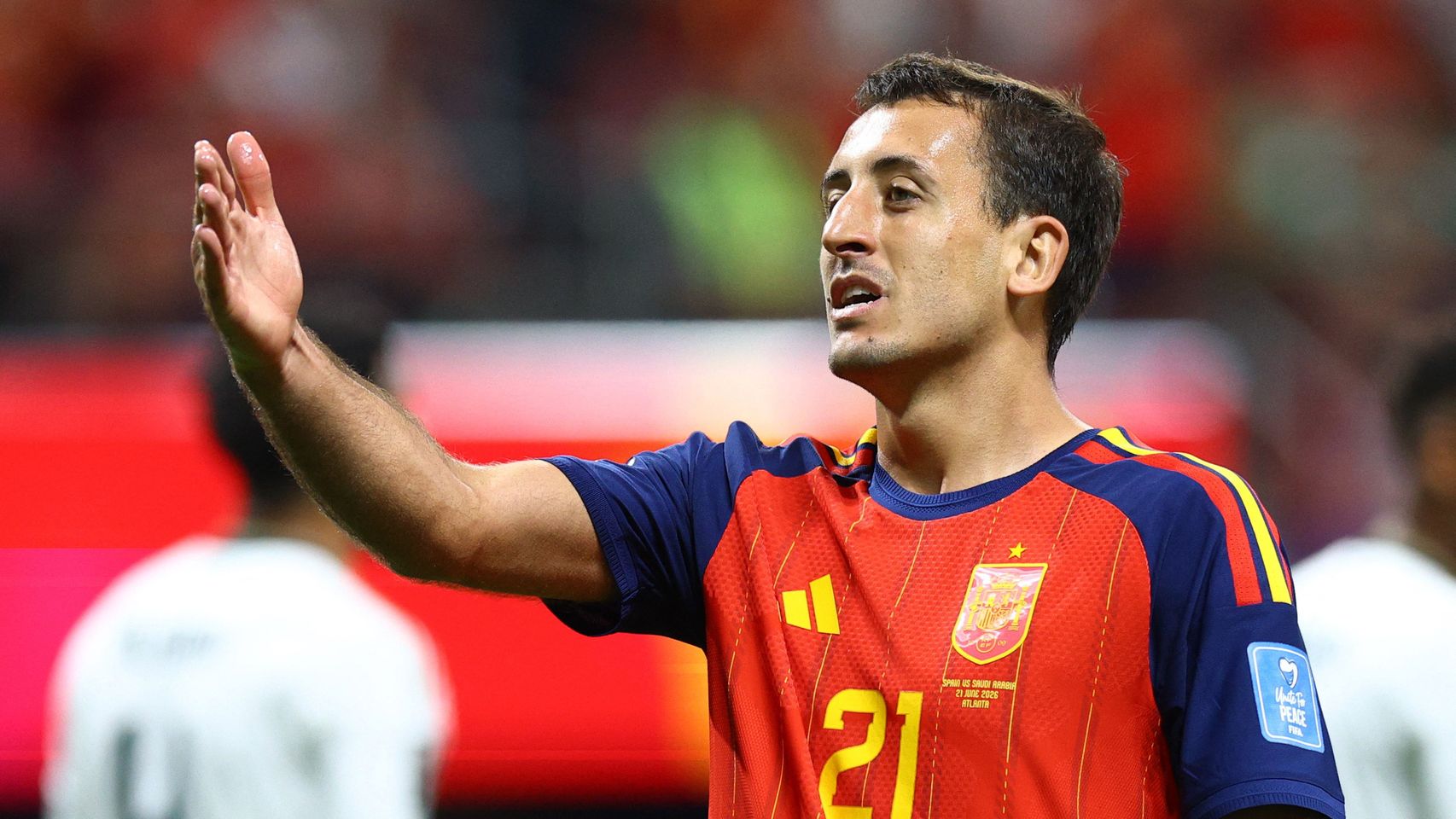 Mikel Oyarzabal, en un partido.