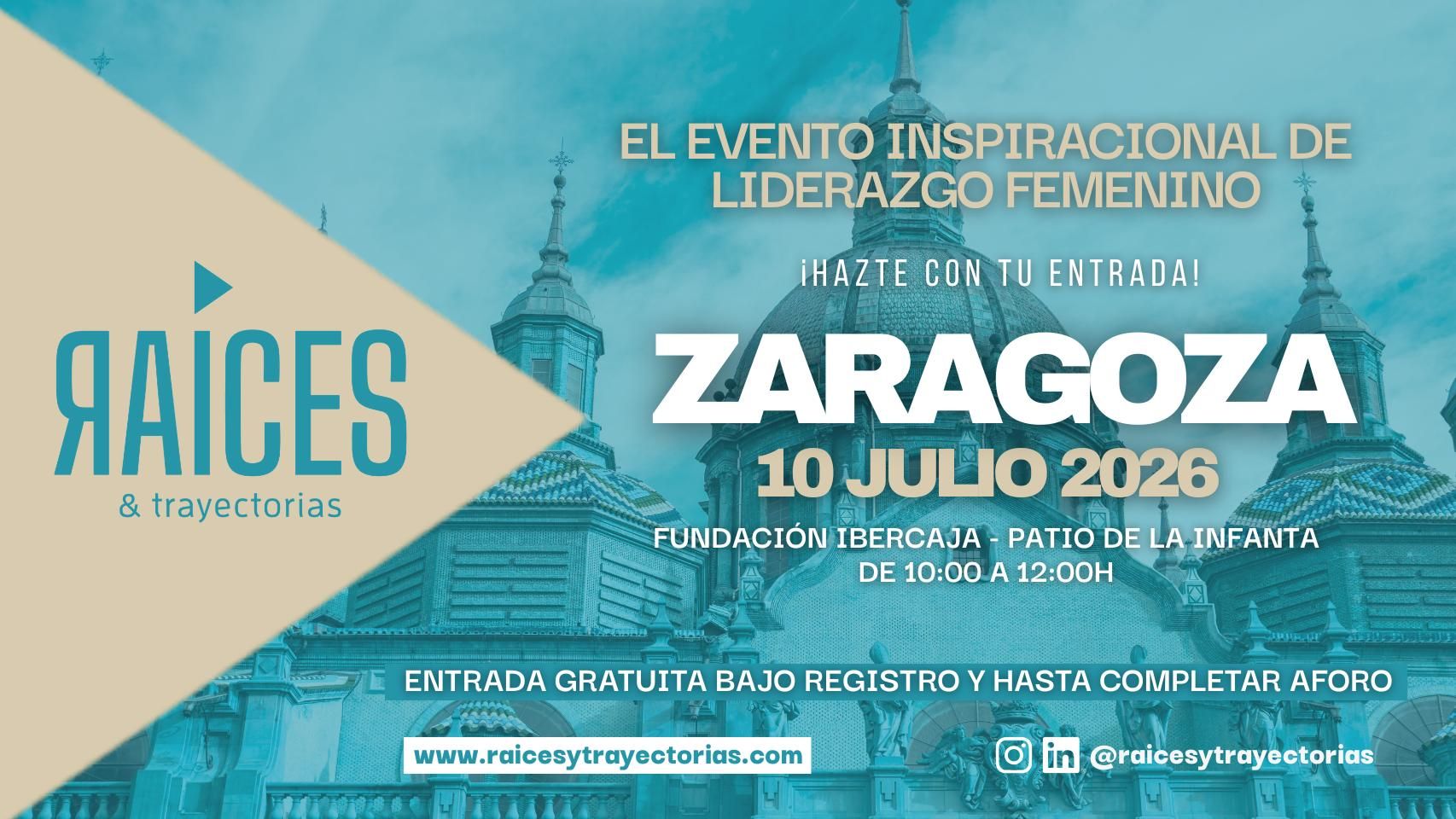 Cartel del evento 'Raíces & Trayectorias'